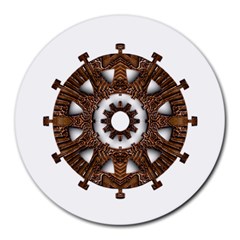 Gear Clockwork Decorative Fancy Round Mousepads