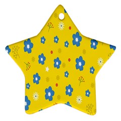  Flowers Spring Ornament (star)