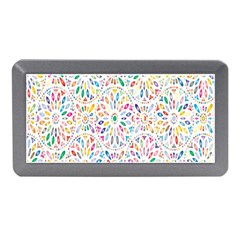 Flowery Floral Abstract Decorative Ornamental Memory Card Reader (mini) by artworkshop