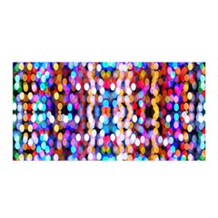 Abstract Background Blur Satin Wrap 35  X 70  by artworkshop