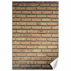 Bricks Wall Red  Canvas 20  X 30  by artworkshop