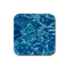 Surface Abstract Background Rubber Square Coaster (4 pack)