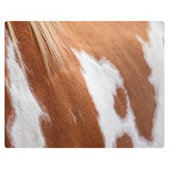 Horse Coat Animal Equine Double Sided Flano Blanket (medium)  by artworkshop