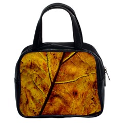 Leaf Leaf Veins Fall Classic Handbag (two Sides) by artworkshop