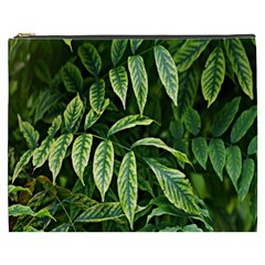 Leaves Foliage Twig Bush Plant Cosmetic Bag (xxxl) by artworkshop