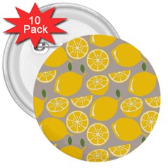 Lemon Wallpaper 3  Buttons (10 Pack) 