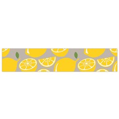 Lemon Wallpaper Small Flano Scarf by artworkshop