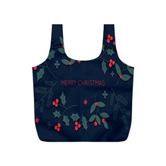 Merry Christmas Holiday Pattern  Full Print Recycle Bag (s) by artworkshop