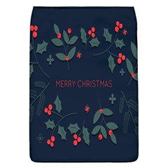Merry Christmas Holiday Pattern  Removable Flap Cover (l) by artworkshop