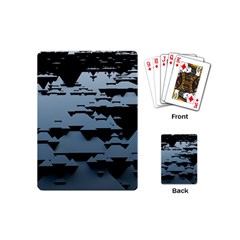 Illustration Background Pattern Modernart Playing Cards Single Design (mini) by Wegoenart