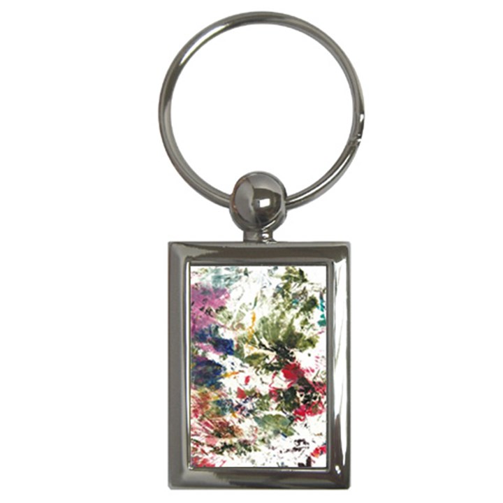 Art Creativity Painting Abstract Key Chain (Rectangle)