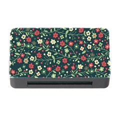 Flowering-branches-seamless-pattern Memory Card Reader With Cf by Zezheshop