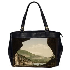 Ponale Road, Garda, Italy  Oversize Office Handbag (2 Sides) by ConteMonfrey