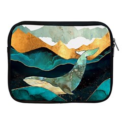 Ocean Whale Painting Sea Undersea Apple Ipad 2/3/4 Zipper Cases by Wegoenart