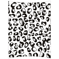 Black And White Leopard Print Jaguar Dots Back Support Cushion by ConteMonfrey