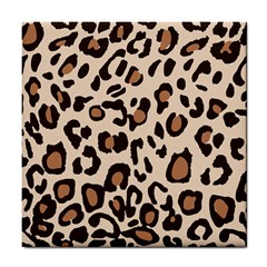 Leopard Jaguar Dots Tile Coaster by ConteMonfrey