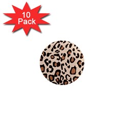 Leopard Jaguar Dots 1  Mini Magnet (10 Pack)  by ConteMonfrey