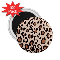 Leopard Jaguar Dots 2 25  Magnets (100 Pack)  by ConteMonfrey