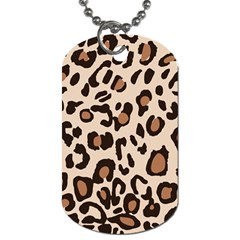 Leopard Jaguar Dots Dog Tag (one Side) by ConteMonfrey