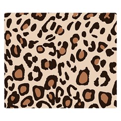 Leopard Jaguar Dots Double Sided Flano Blanket (small)  by ConteMonfrey