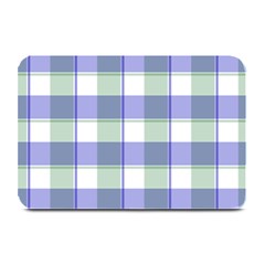 Blue And Green Plaids Plate Mats by ConteMonfrey