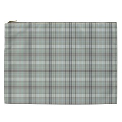 Winter Gray Plaids Cosmetic Bag (xxl) by ConteMonfrey