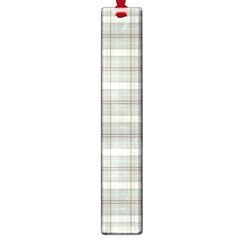 Winter Gray Plaids Large Book Marks by ConteMonfrey