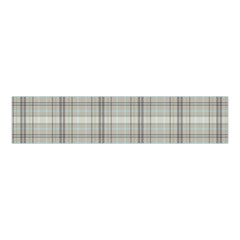 Winter Gray Plaids Velvet Scrunchie by ConteMonfrey