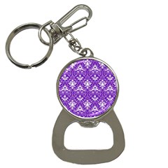 Purple Lace Decorative Ornament - Pattern 14th And 15th Century - Italy Vintage  Bottle Opener Key Chain by ConteMonfrey
