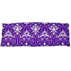 Purple Lace Decorative Ornament - Pattern 14th And 15th Century - Italy Vintage  Body Pillow Case (dakimakura) by ConteMonfrey