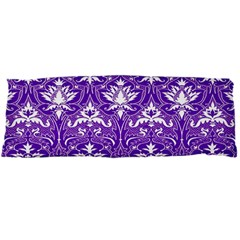 Purple Lace Decorative Ornament - Pattern 14th And 15th Century - Italy Vintage  Body Pillow Case Dakimakura (two Sides) by ConteMonfrey