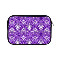 Purple Lace Decorative Ornament - Pattern 14th And 15th Century - Italy Vintage  Apple Ipad Mini Zipper Cases by ConteMonfrey