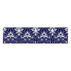 Blue Lace Decorative Ornament - Pattern 14th And 15th Century - Italy Vintage  Banner And Sign 4  X 1  by ConteMonfrey