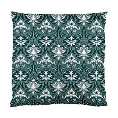 Green  Lace Decorative Ornament - Pattern 14th And 15th Century - Italy Vintage  Standard Cushion Case (one Side) by ConteMonfrey