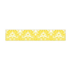 Yellow Lace Decorative Ornament - Pattern 14th And 15th Century - Italy Vintage  Flano Scarf (Mini)