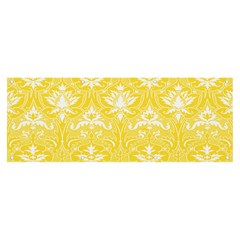 Yellow Lace Decorative Ornament - Pattern 14th And 15th Century - Italy Vintage  Banner and Sign 8  x 3 