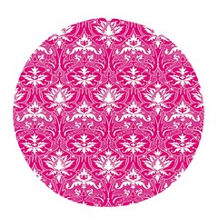 Pink  Lace Decorative Ornament - Pattern 14th And 15th Century - Italy Vintage Pop Socket by ConteMonfrey