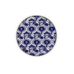 Blue Lace Decorative - Pattern 14th And 15th Century - Italy Vintage Hat Clip Ball Marker (10 Pack) by ConteMonfrey