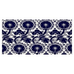 Blue Lace Decorative - Pattern 14th And 15th Century - Italy Vintage Banner And Sign 6  X 3  by ConteMonfrey