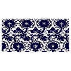 Blue Lace Decorative - Pattern 14th And 15th Century - Italy Vintage Banner And Sign 8  X 4  by ConteMonfrey