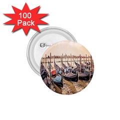 Black Several Boats - Colorful Italy  1 75  Buttons (100 Pack)  by ConteMonfrey