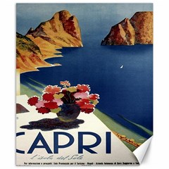 Capri, Italy  Canvas 8  X 10  by ConteMonfrey