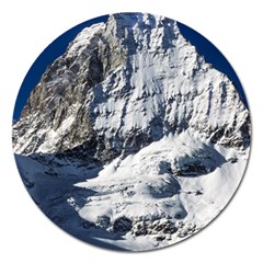 Adventure Altitude Climb Cold Magnet 5  (round) by Wegoenart