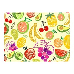 Seamless-fruit Double Sided Flano Blanket (mini)  by nateshop