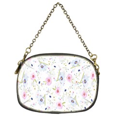 Background-flower Beatiful Chain Purse (one Side)