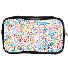 Floral Pattern Toiletries Bag (Two Sides)