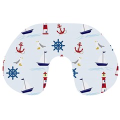 Lighthouse Travel Neck Pillow by nateshop