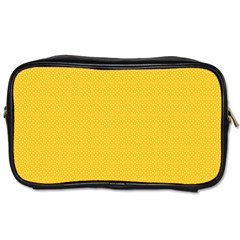 Geometric-pattern-yellow Toiletries Bag (one Side) by nateshop