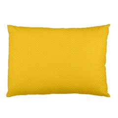 Geometric-pattern-yellow Pillow Case (two Sides)