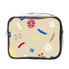 Pattern-star Moca Mini Toiletries Bag (one Side) by nateshop